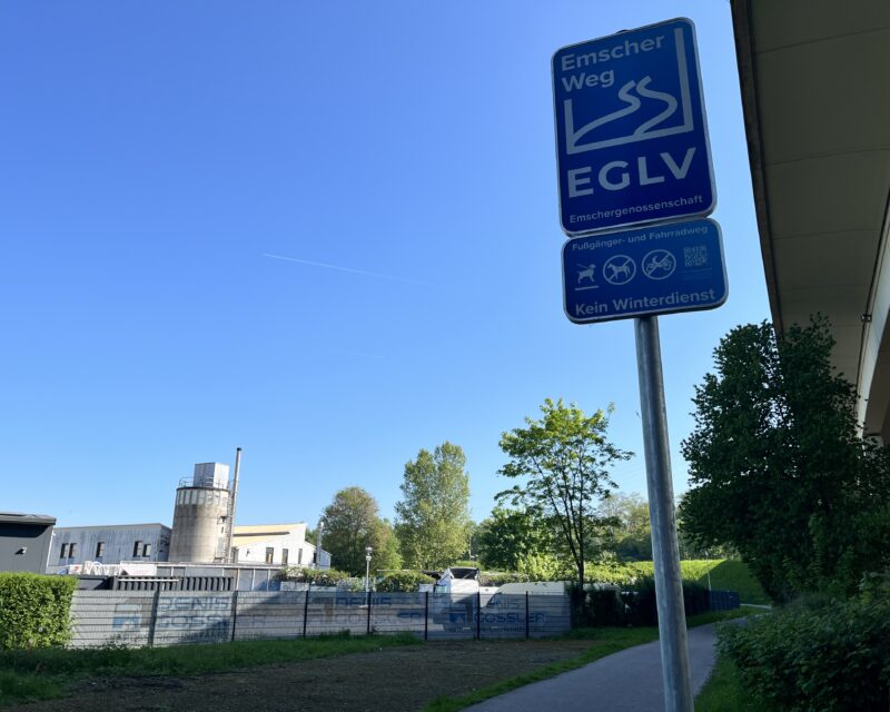 Start Emscher Weg