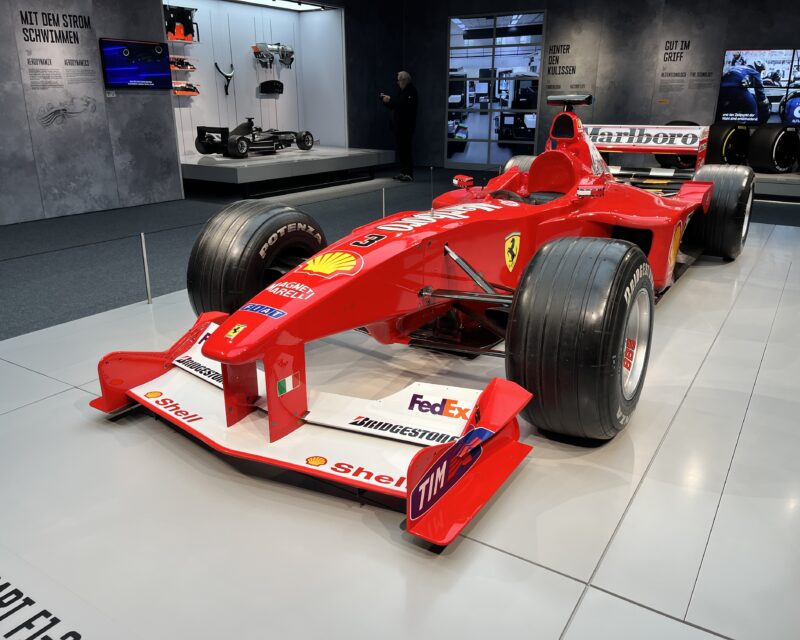 Der Formel 1 Wagen F2000 von Michael Schumacher